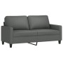 Juego de sofás con cojines 3 piezas tela gris oscuro de , Sofás - Ref: Foro24-3201453, Precio: 503,88 €, Descuento: %