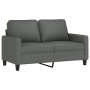 Juego de sofás con cojines 2 piezas tela gris oscuro de , Sofás - Ref: Foro24-3201445, Precio: 445,75 €, Descuento: %