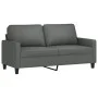 Juego de sofás con cojines 2 piezas tela gris oscuro de , Sofás - Ref: Foro24-3201445, Precio: 438,02 €, Descuento: %