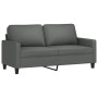 Juego de sofás con cojines 2 piezas tela gris oscuro de , Sofás - Ref: Foro24-3201445, Precio: 445,75 €, Descuento: %