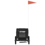 Remolque de bicicleta mascotas hierro tela Oxford negro de , Cochecitos para mascotas - Ref: Foro24-93954, Precio: 95,30 €, D...