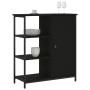 Aparador de madera de ingeniería negro 70x30x80 cm de , Aparadores - Ref: Foro24-835489, Precio: 71,75 €, Descuento: %