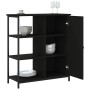 Aparador de madera de ingeniería negro 70x30x80 cm de , Aparadores - Ref: Foro24-835489, Precio: 71,75 €, Descuento: %