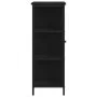 Aparador de madera de ingeniería negro 70x30x80 cm de , Aparadores - Ref: Foro24-835489, Precio: 70,64 €, Descuento: %