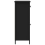 Aparador de madera de ingeniería negro 70x30x80 cm de , Aparadores - Ref: Foro24-835524, Precio: 78,80 €, Descuento: %