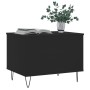 Mesa de centro madera contrachapada negro 60x44,5x45 cm de , Mesas de centro - Ref: Foro24-830949, Precio: 56,52 €, Descuento: %