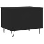 Mesa de centro madera contrachapada negro 60x44,5x45 cm de , Mesas de centro - Ref: Foro24-830949, Precio: 56,52 €, Descuento: %
