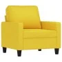 Hellgelber Stoffsessel 60 cm von , Sofas - Ref: Foro24-359152, Preis: 137,29 €, Rabatt: %