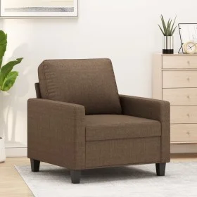 Brown fabric armchair 60 cm by , Sofas - Ref: Foro24-359150, Price: 157,93 €, Discount: %