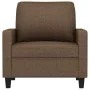 Sillón de tela marrón 60 cm de , Sofás - Ref: Foro24-359150, Precio: 157,93 €, Descuento: %