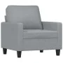 Juego de sofás con cojines 4 piezas tela gris claro de , Sofás - Ref: Foro24-3201436, Precio: 637,68 €, Descuento: %
