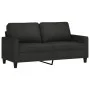 Juego de sofás con cojines 2 piezas tela negro de , Sofás - Ref: Foro24-3201448, Precio: 437,40 €, Descuento: %