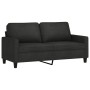 Juego de sofás con cojines 2 piezas tela negro de , Sofás - Ref: Foro24-3201448, Precio: 445,12 €, Descuento: %