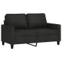 Juego de sofás con cojines 2 piezas tela negro de , Sofás - Ref: Foro24-3201448, Precio: 437,40 €, Descuento: %