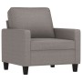 Juego de sofás con cojines 4 piezas tela gris taupe de , Sofás - Ref: Foro24-3201443, Precio: 704,92 €, Descuento: %