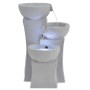 Fuente de agua de interior con LED de poliresina de vidaXL, Fuentes y cascadas - Ref: Foro24-244290, Precio: 68,01 €, Descuen...