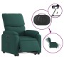 Sillón eléctrico reclinable elevable de tela verde oscuro en Sillones | Comprar online en Foru.es