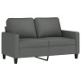 Juego de sofás con cojines 3 piezas tela gris oscuro de , Sofás - Ref: Foro24-3201469, Precio: 568,65 €, Descuento: %