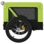Remolque de bicicleta mascotas hierro tela Oxford verde negro de , Cochecitos para mascotas - Ref: Foro24-93927, Precio: 115,...