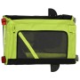 Remolque de bicicleta mascotas hierro tela Oxford verde negro de , Cochecitos para mascotas - Ref: Foro24-93927, Precio: 115,...