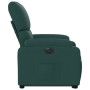 Sillón eléctrico reclinable elevable de tela verde oscuro en Sillones | Comprar online en Foru.es