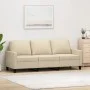 Sofá de 3 plazas de tela crema 180 cm de , Sofás - Ref: Foro24-359173, Precio: 269,39 €, Descuento: %