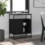 Black engineered wood sideboard 69x35x80 cm by , Sideboards - Ref: Foro24-835544, Price: 63,71 €, Discount: %