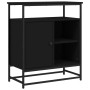 Aparador de madera de ingeniería negro 69x35x80 cm de , Aparadores - Ref: Foro24-835544, Precio: 61,84 €, Descuento: %