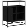 Aparador de madera de ingeniería negro 69x35x80 cm de , Aparadores - Ref: Foro24-835544, Precio: 61,84 €, Descuento: %