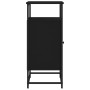 Aparador de madera de ingeniería negro 69x35x80 cm de , Aparadores - Ref: Foro24-835544, Precio: 61,84 €, Descuento: %
