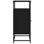 Black engineered wood sideboard 69x35x80 cm by , Sideboards - Ref: Foro24-835544, Price: 63,71 €, Discount: %