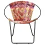 Silla circular chindi de tela multicolor de , Sillones - Ref: Foro24-286609, Precio: 165,70 €, Descuento: %