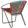 Silla circular chindi de tela multicolor de , Sillones - Ref: Foro24-286609, Precio: 165,70 €, Descuento: %