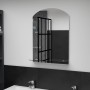 Espejo de pared con estante de vidrio templado 50x70 cm de , Espejos - Ref: Foro24-249432, Precio: 41,87 €, Descuento: %