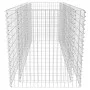 Arriate de acero de gaviones plateado 180x90x100 cm de vidaXL, Maceteros y jardineras - Ref: Foro24-142366, Precio: 133,64 €,...