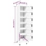Taquilla de acero blanco 38x40x180 cm de , Taquillas y armarios de almacenamiento - Ref: Foro24-339792, Precio: 171,11 €, Des...