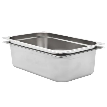 Bandejas Gastronorm 2 unidades GN 1/1 150 mm acero inoxidable de , Cubetas para mesas de vapor - Ref: Foro24-50882, Precio: 6...