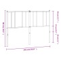 Cabecero de metal negro 135 cm de , Cabeceros y pies de cama - Ref: Foro24-352512, Precio: 30,30 €, Descuento: %