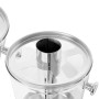 Dispensador de zumo doble acero inoxidable 2 x 8 L de , Dispensadores de bebidas - Ref: Foro24-50532, Precio: 148,26 €, Descu...