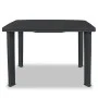 Mesa de jardín plástico gris antracita 101x68x72 cm de vidaXL, Mesas de jardín - Ref: Foro24-43594, Precio: 90,86 €, Descuent...