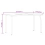 Juego de comedor de jardín de 7 piezas con cojines beige de , Conjuntos de jardín - Ref: Foro24-3099458, Precio: 792,32 €, De...