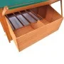 Gallinero de madera 157x97x110 cm de vidaXL, Jaulas y habitáculos para animales pequeños - Ref: Foro24-170410, Precio: 304,39...