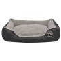 Cama para perro con cojín acolchado XL negra de vidaXL, Camas para perros - Ref: Foro24-170422, Precio: 44,42 €, Descuento: %