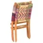 Silla chindi plegable de tela multicolor de , Sillones - Ref: Foro24-286608, Precio: 185,25 €, Descuento: %