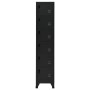 Taquilla de acero negro 38x40x180 cm de , Taquillas y armarios de almacenamiento - Ref: Foro24-339794, Precio: 234,38 €, Desc...