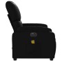 Sillón de masaje reclinable eléctrico cuero sintético negro en Sillones | Comprar online en Foru.es