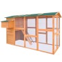 Gallinero de madera 295x163x170 cm de vidaXL, Jaulas y habitáculos para animales pequeños - Ref: Foro24-170411, Precio: 646,2...