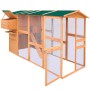 Gallinero de madera 295x163x170 cm de vidaXL, Jaulas y habitáculos para animales pequeños - Ref: Foro24-170411, Precio: 646,2...