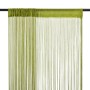 Cortinas de flecos 2 piezas 100x250 cm verde de vidaXL, Cortinas y visillos - Ref: Foro24-132412, Precio: 23,17 €, Descuento: %