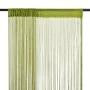 Cortinas de flecos 2 piezas 100x250 cm verde de vidaXL, Cortinas y visillos - Ref: Foro24-132412, Precio: 20,52 €, Descuento: %